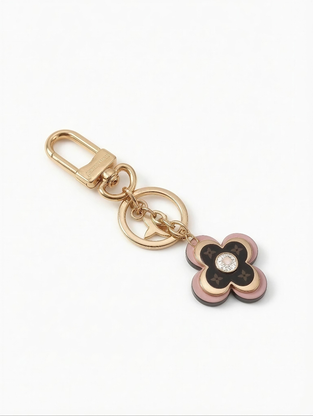 Louis Vuitton Blooming Flowers BB Bag Charm Key Holder Pink Monogram ✨ Box - Picture 5 of 14